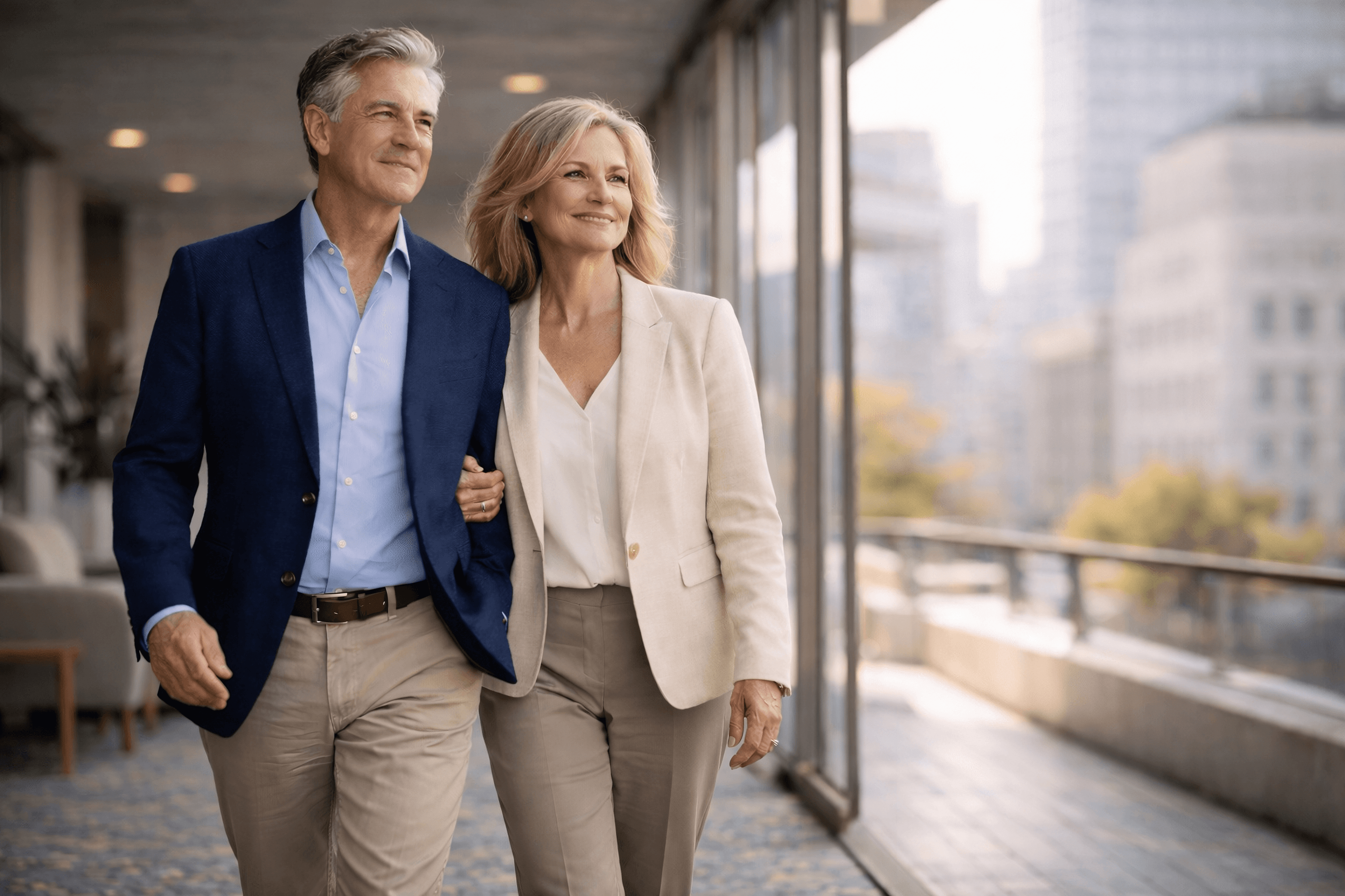 Patient consulting with a healthcare specialist